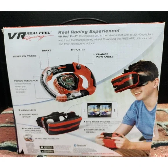 VR Real Feel Racing 3D Reality Simulator! Like New in Open Box